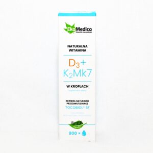 Vitamina D3 +K2MK7 krople Eka Medica